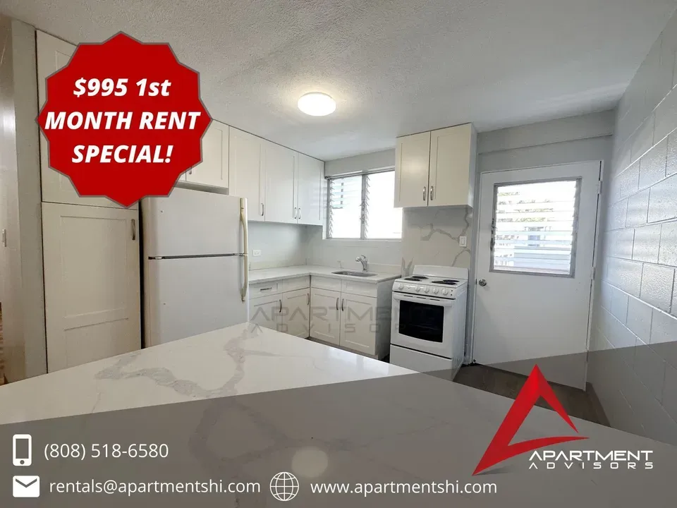 2 Bed 1 Bath Contemporary High-Rise Condo in Honolulu, HI - 1