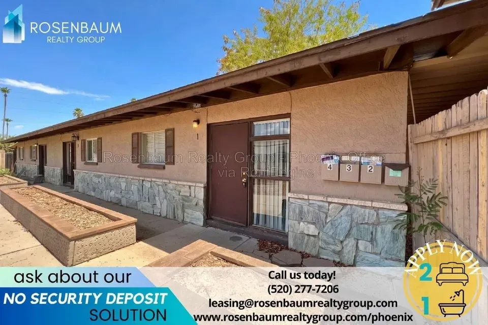 2 Bed 1 Bath Contemporary High-Rise Condo in Mesa, AZ