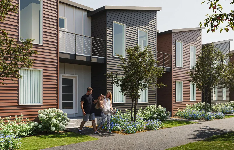 2 Bed 1 Bath Contemporary Multi-Level Townhome in Portland, ME - 2