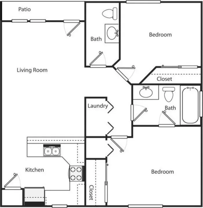 2 Bed 1 Bath Modern Contemporary Residence in Coeur d Alene, ID - 4