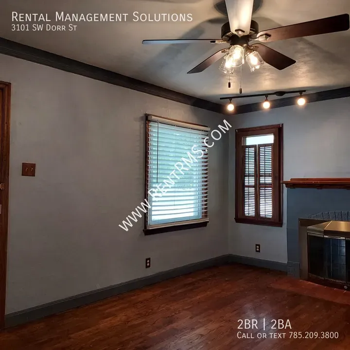 2 Bed 1 Bath Modern Contemporary Residence in Topeka, KS - 4