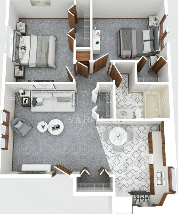 2 Bed 1 Bath Urban Residential Condo in Anchorage, AK - 2