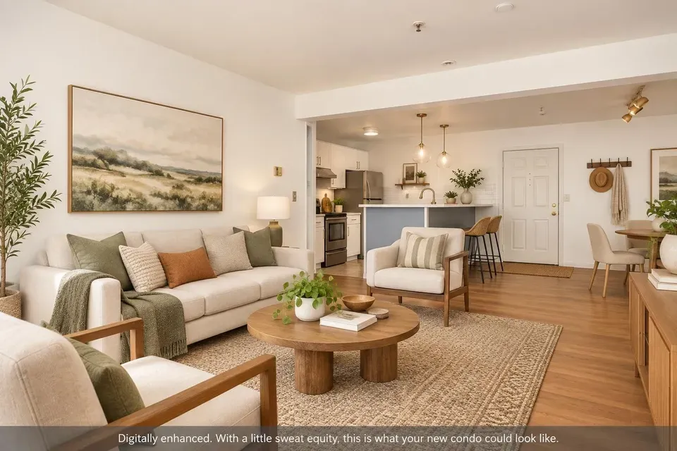 2 Bed 1 Bath Urban Residential Condo in Burlington, VT - 1