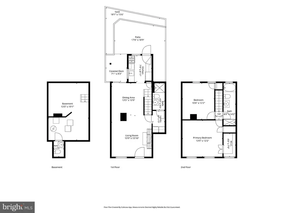 2 Bed 2 Bath Established Multi-Level Townhouse in Washington, DC - 5