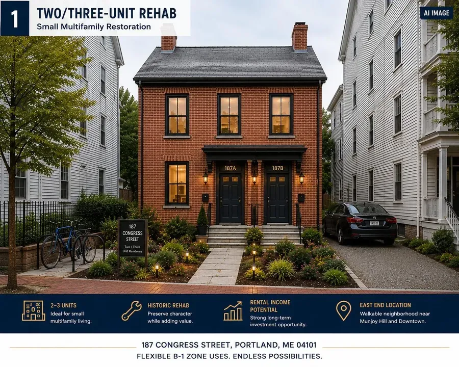 3 Bed 1 Bath Classic Historic Era Home in Portland, ME - 2