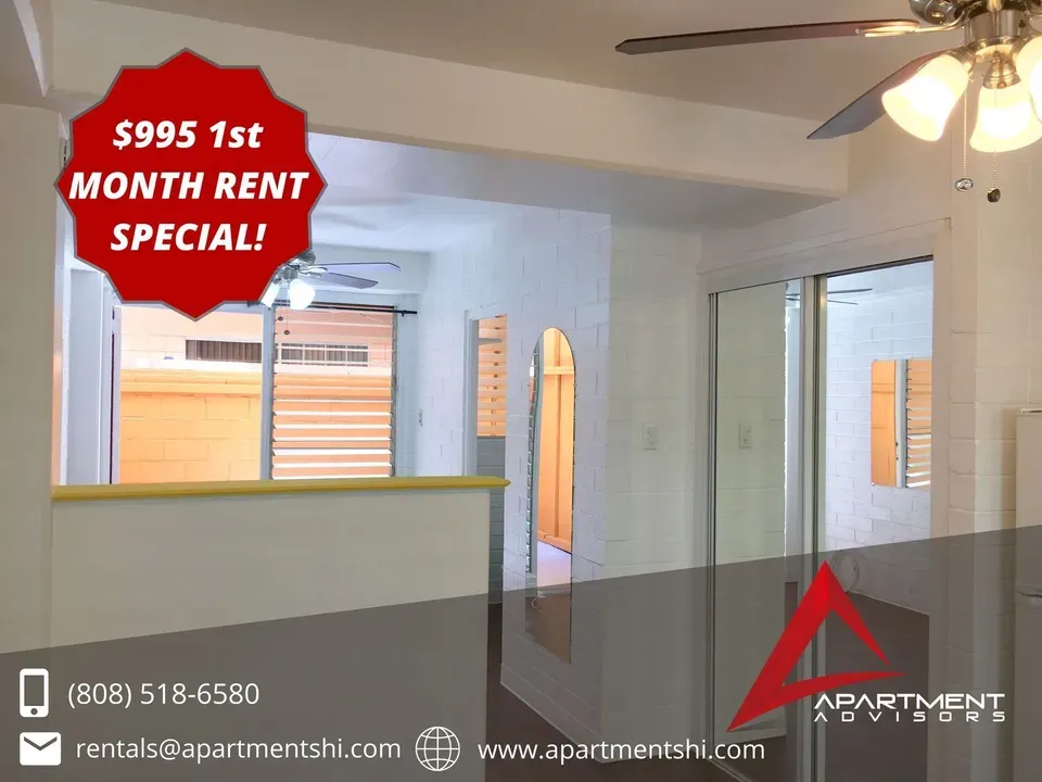 3 Bed 1 Bath Contemporary High-Rise Condo in Honolulu, HI - 1