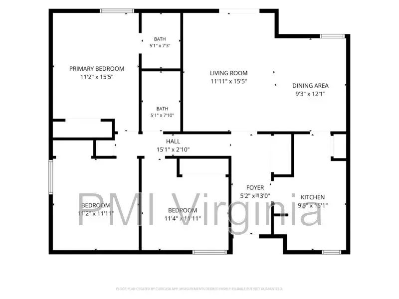3 Bed 1 Bath Contemporary Multi-Level Townhome in Norfolk, VA - 2
