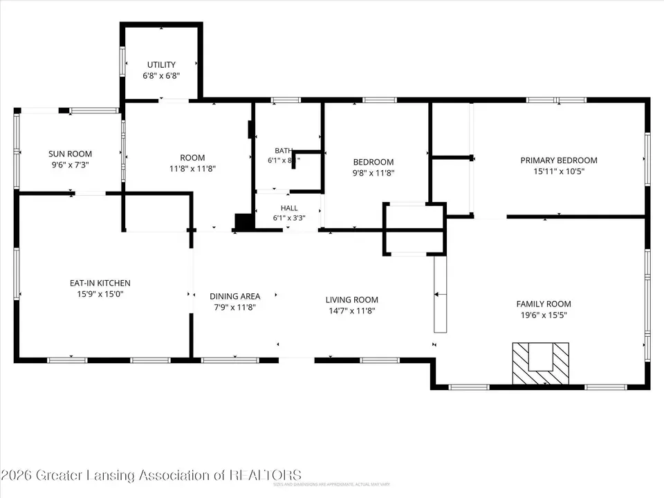 3 Bed 1 Bath Established Mid-Century Residence in Lansing, MI - 2