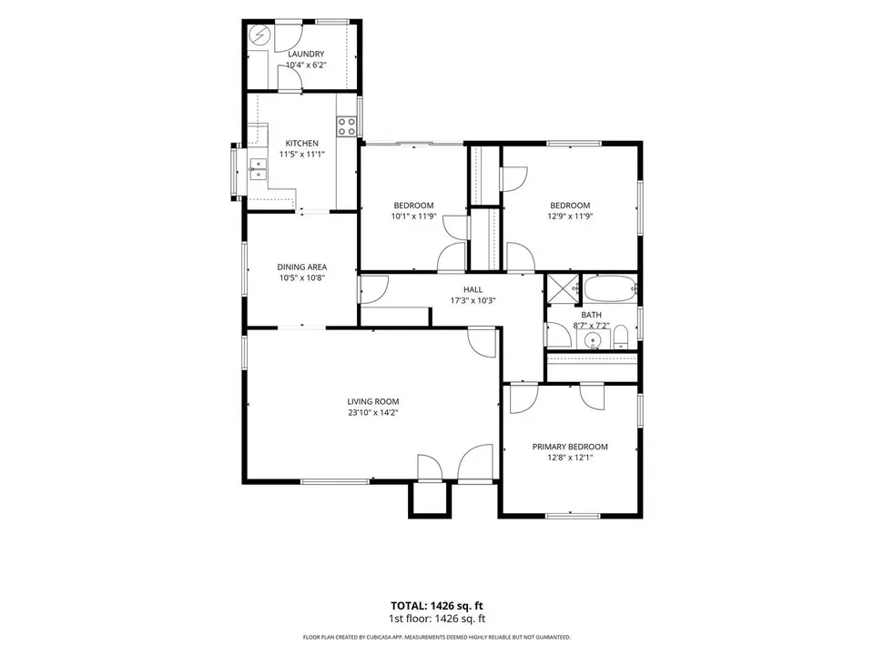 3 Bed 1 Bath Modern Contemporary Residence in Modesto, CA - 2