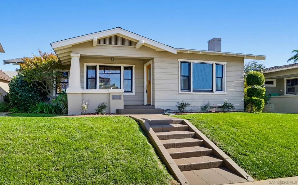 3 Bed 2 Bath Classic Historic Era Home in San Diego, CA - Hero