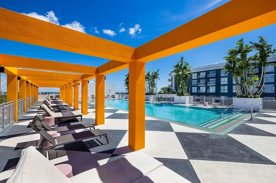 3 Bed 2 Bath Contemporary High-Rise Condo in Miami, FL
