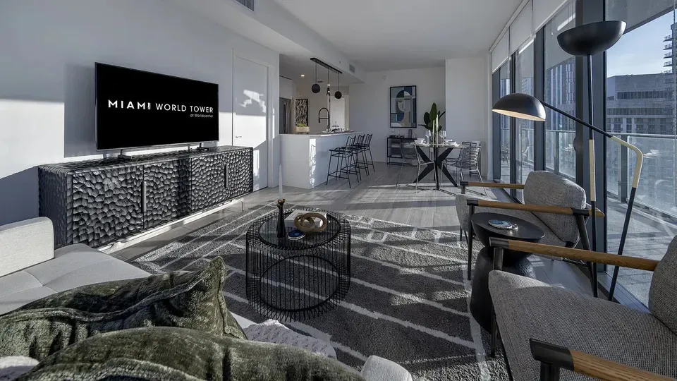 3 Bed 2 Bath Contemporary High-Rise Condo in Miami, FL - 1