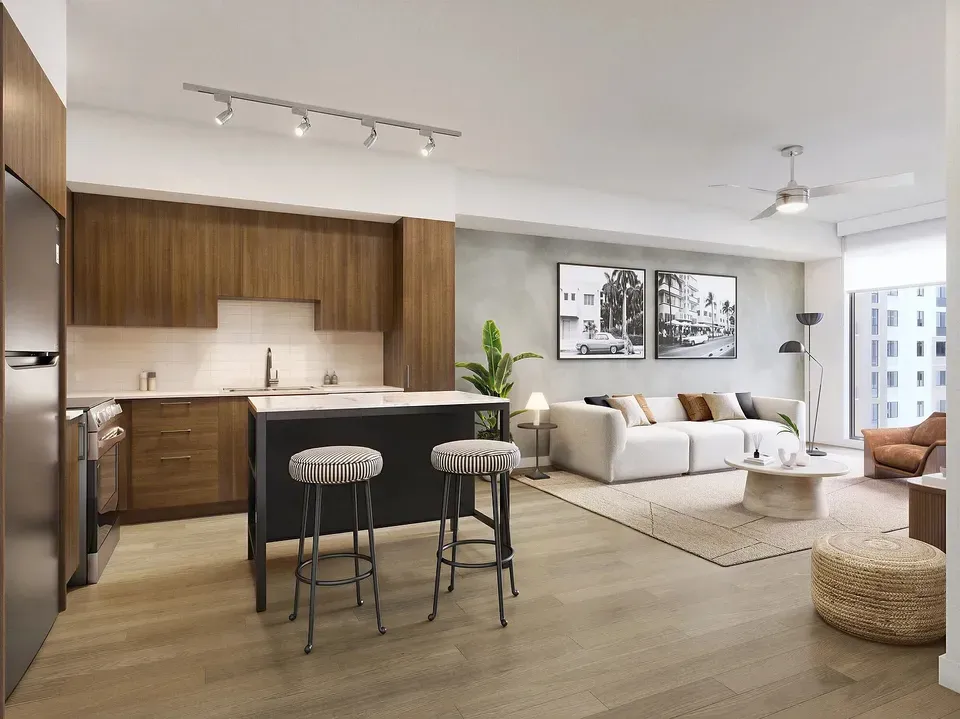 3 Bed 2 Bath Contemporary High-Rise Condo in Miami, FL - 4