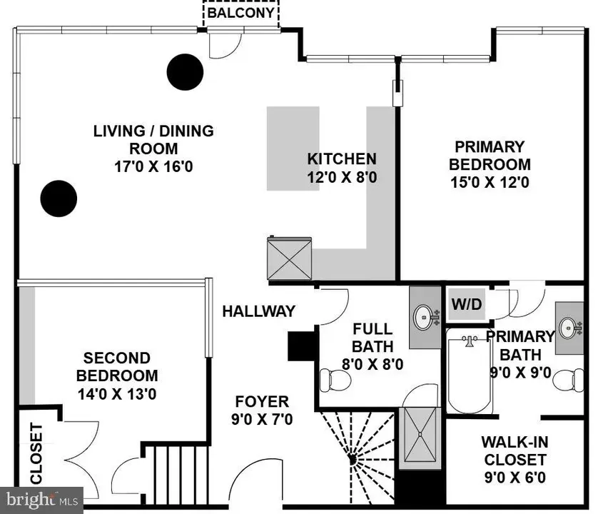 3 Bed 2 Bath Contemporary High-Rise Condo in Washington, DC - 3