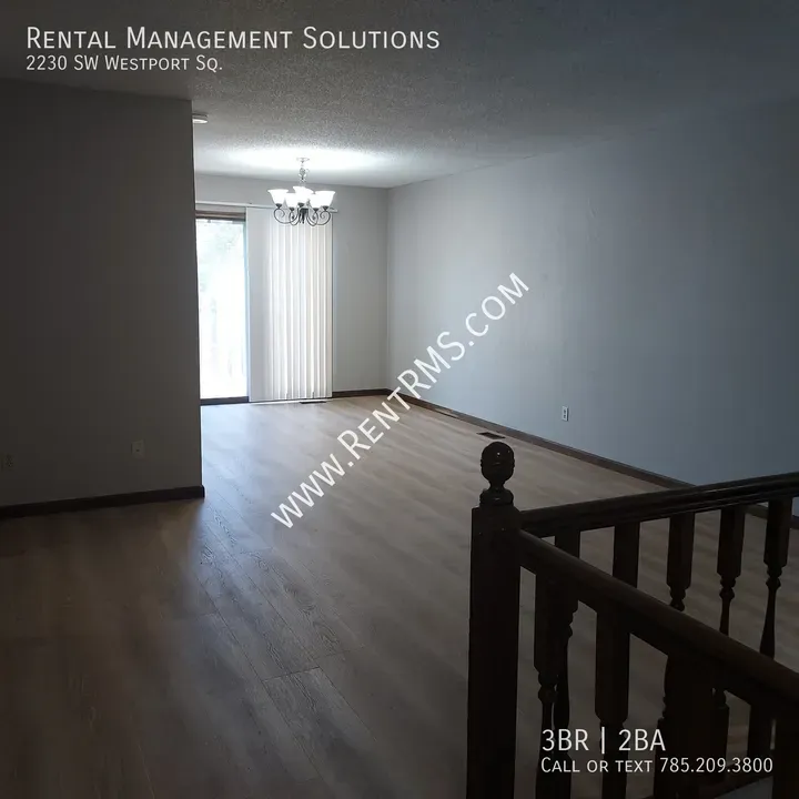 3 Bed 2 Bath Contemporary Multi-Level Townhome in Topeka, KS - 2