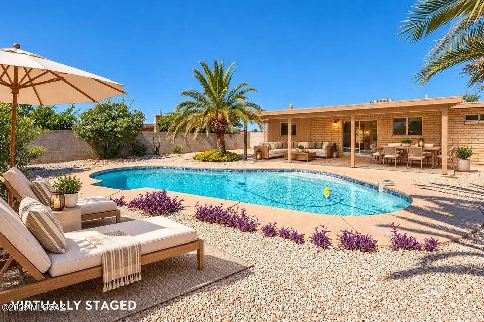 3 Bed 2 Bath Established Mid-Century Residence in Tucson, AZ