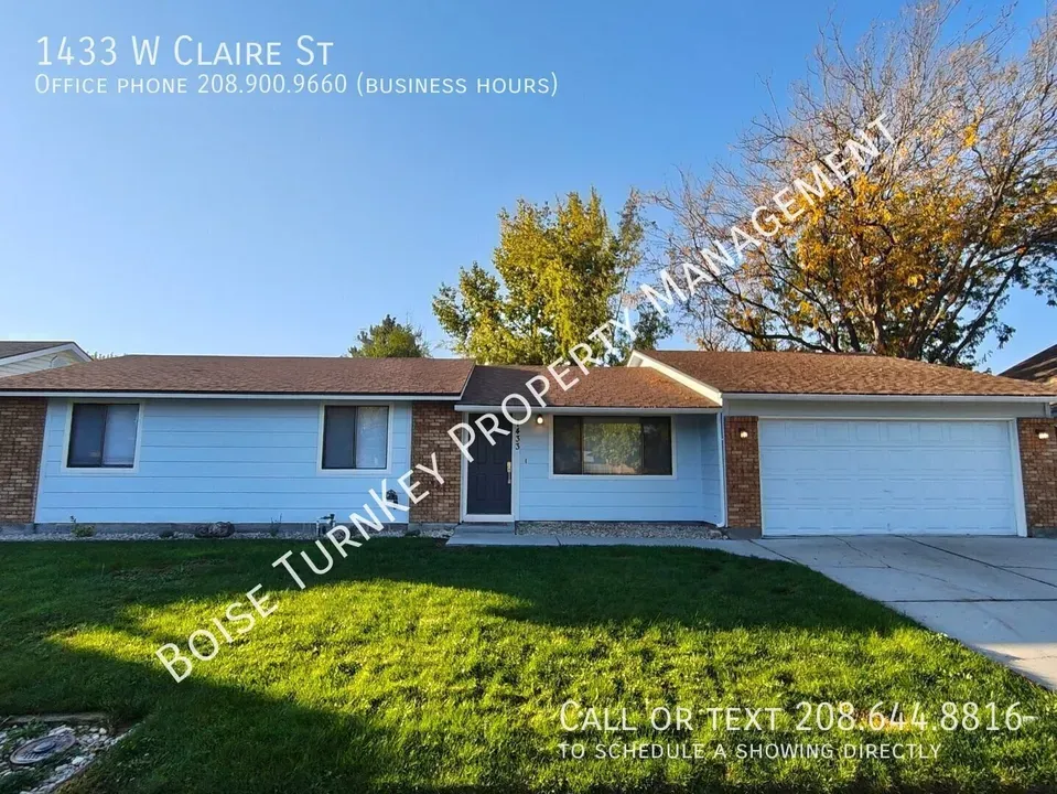 3 Bed 2 Bath Modern Contemporary Residence in Meridian, ID