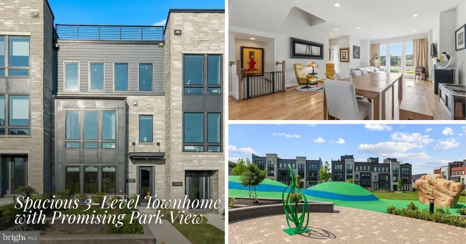 3 Bed 3 Bath Contemporary Multi-Level Townhome in Bethesda, MD