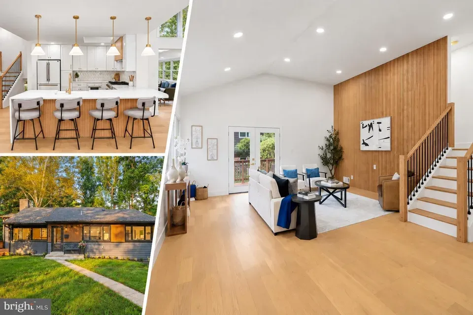 3 Bed 3 Bath Established Mid-Century Residence in Bethesda, MD