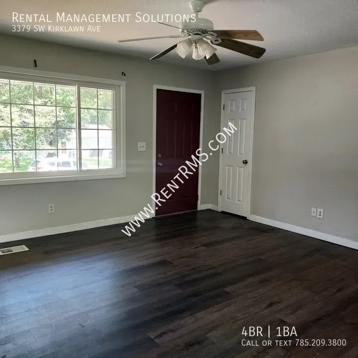 4 Bed 1 Bath Modern Contemporary Residence in Topeka, KS - 3
