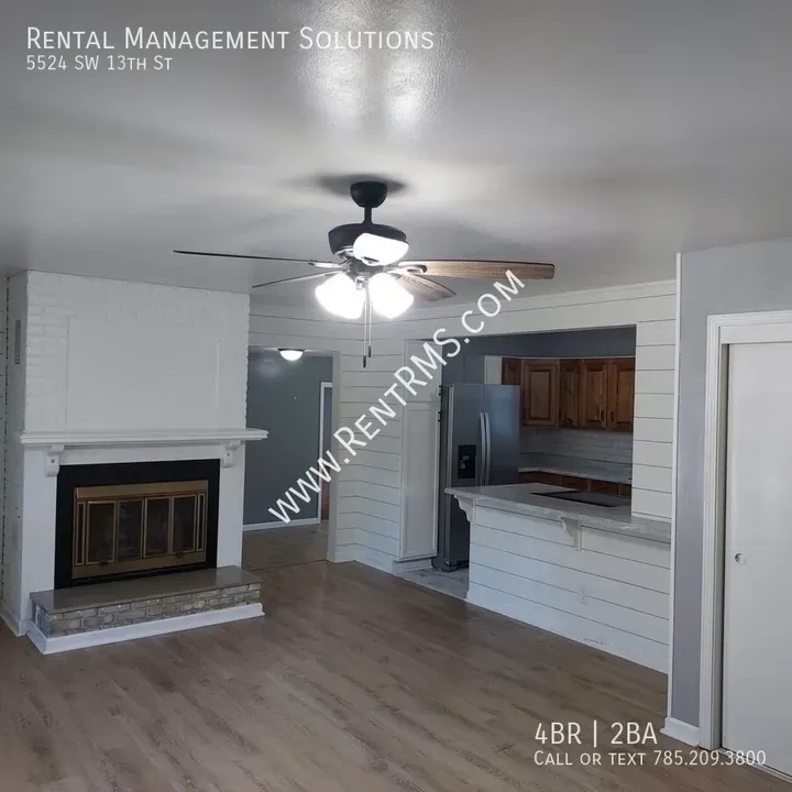 4 Bed 1 Bath Modern Contemporary Residence in Topeka, KS - 4