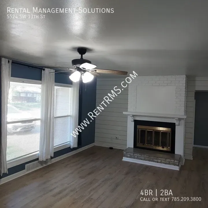 4 Bed 1 Bath Modern Contemporary Residence in Topeka, KS - 5