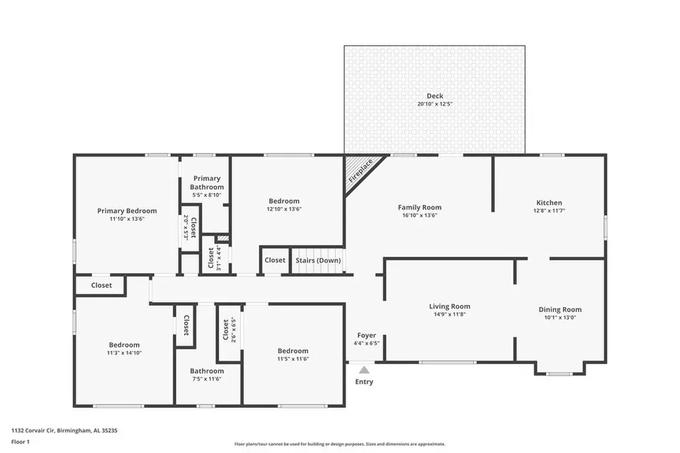 4 Bed 2 Bath Modern Contemporary Residence in Birmingham, AL - 3