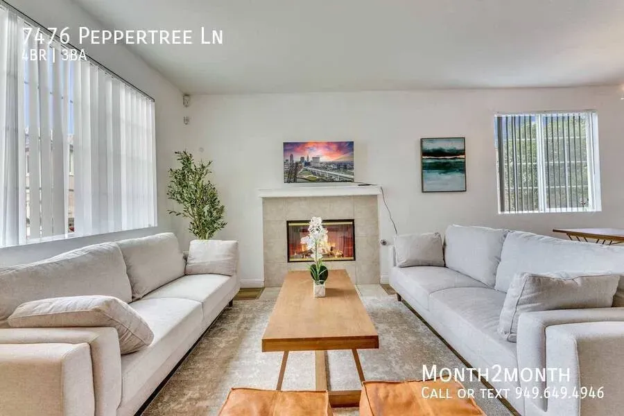 4 Bed 2 Bath Modern Contemporary Residence in Fontana, CA - 2