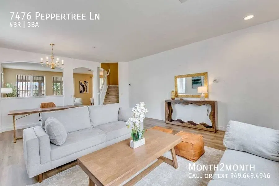 4 Bed 2 Bath Modern Contemporary Residence in Fontana, CA - 4