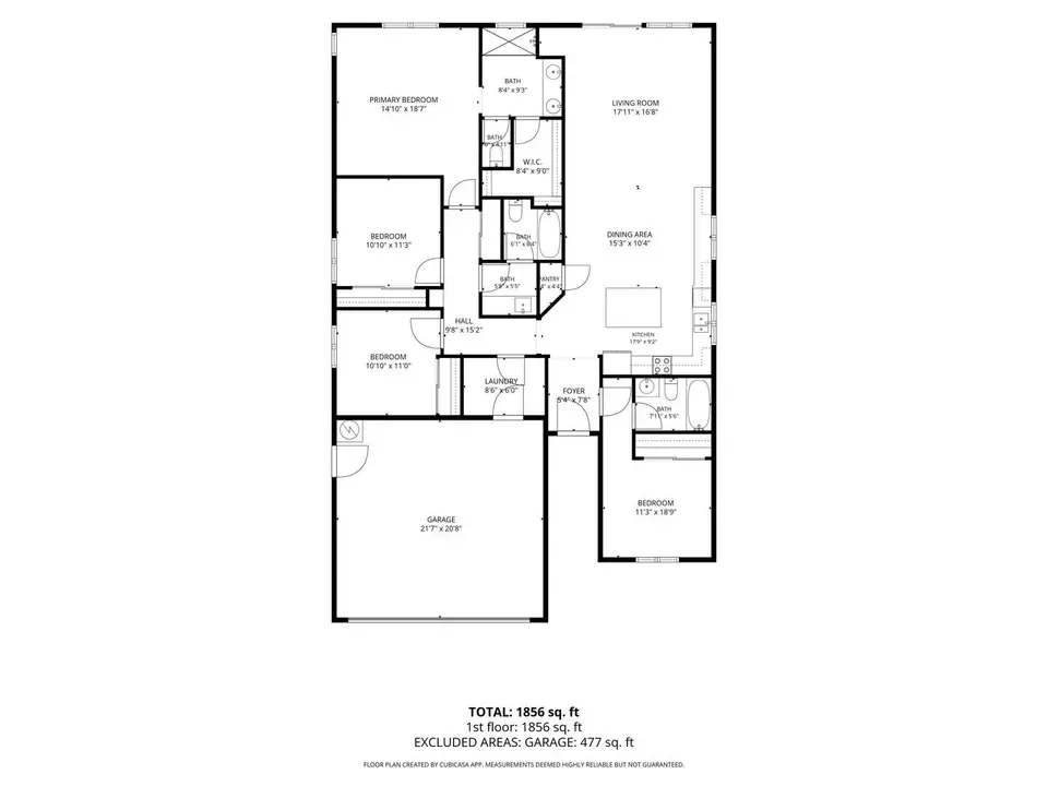 4 Bed 3 Bath Modern Contemporary Residence in Modesto, CA - 2