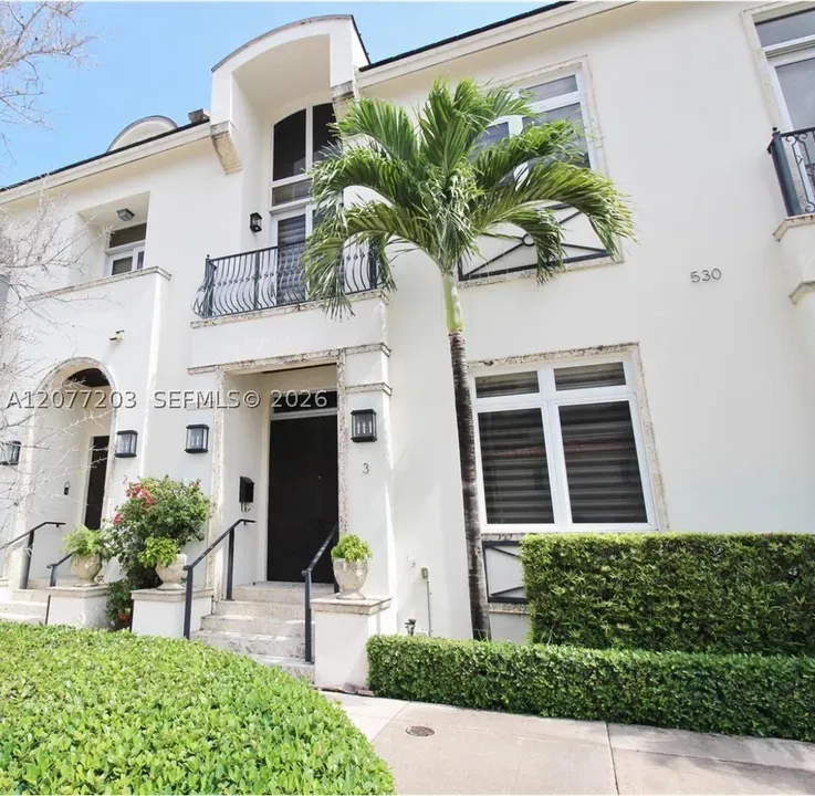 4 Bed 4 Bath Contemporary Multi-Level Townhome in Coral Gables, FL