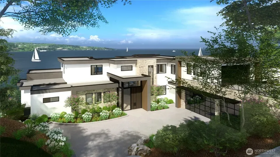 5 Bed 3 Bath Modern Architectural Estate in Bellevue, WA - 1