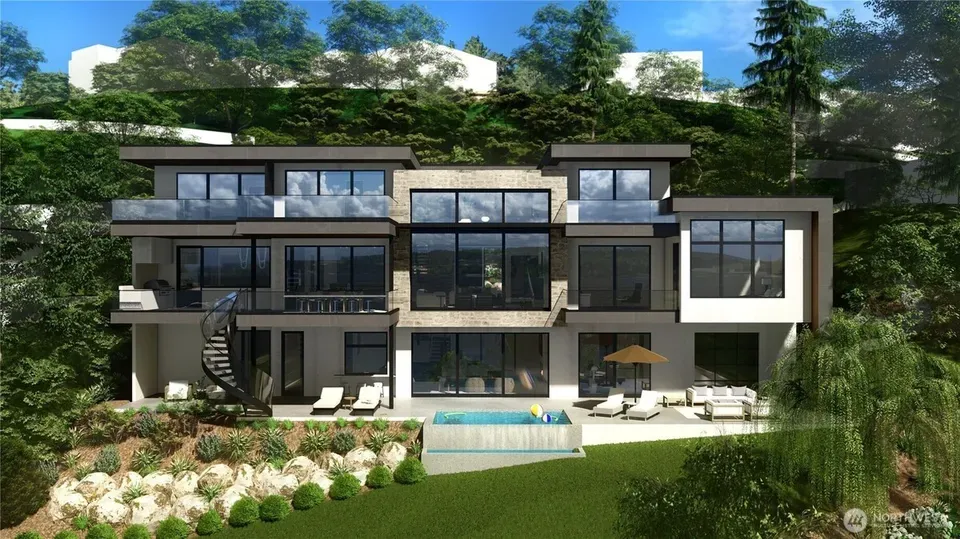 5 Bed 3 Bath Modern Architectural Estate in Bellevue, WA - 3
