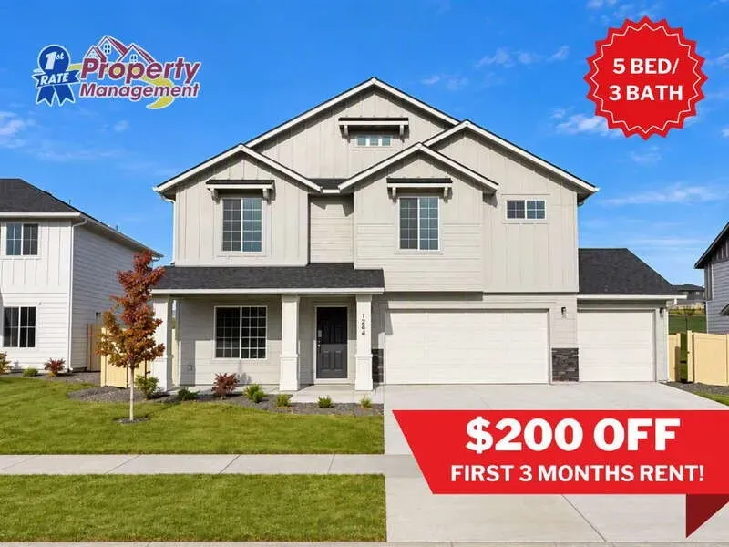 5 Bed 3 Bath Modern Contemporary Residence in Meridian, ID - 1
