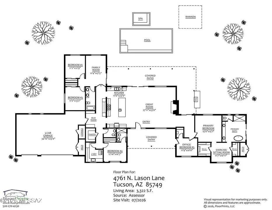 5 Bed 3 Bath Modern Contemporary Residence in Tucson, AZ - 4