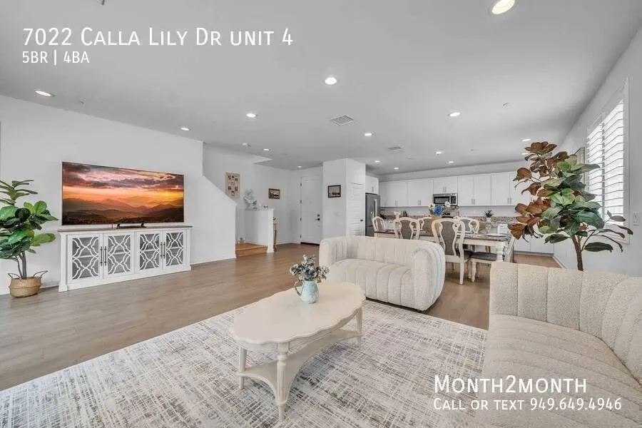 5 Bed 4 Bath Modern Contemporary Residence in Fontana, CA