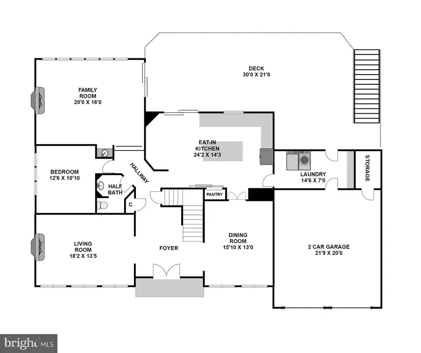 5 Bed 4 Bath Traditional Suburban Family Home in Bethesda, MD - 2