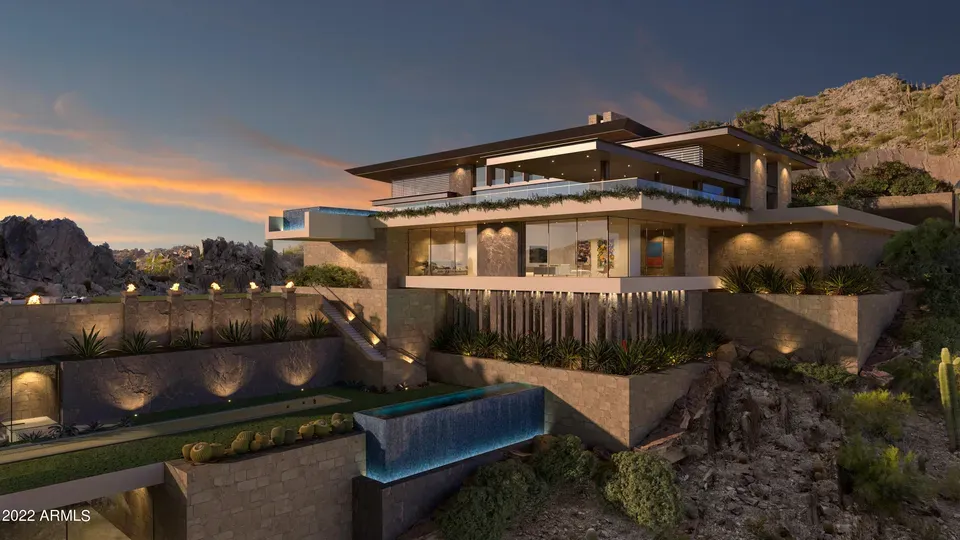 5 Bed 6 Bath Modern Architectural Estate in Phoenix, AZ - 2