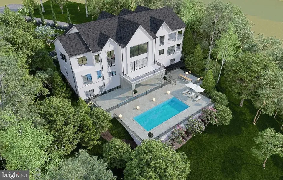 6 Bed 7 Bath Modern Architectural Estate in Bethesda, MD
